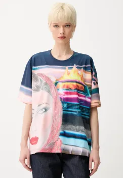 Sunnei tricou RTWXTOP011 imagine