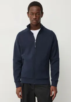 Superdry bluza barbati, culoarea albastru marin, neted, M2013960A-JKE imagine