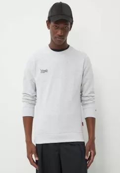 Superdry bluza barbati, culoarea gri, melanj imagine