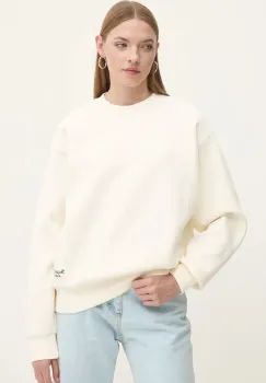 Superdry bluza femei, culoarea bej, neted, W2012185A-71D imagine