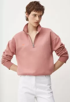 Superdry bluza femei, culoarea roz, neted, W2012184A-MIP imagine