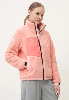 Superdry bluza femei, culoarea roz, neted, W5011743A-1PD imagine