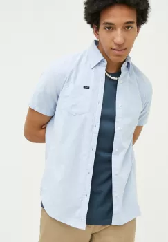 Superdry camasa din bumbac barbati, cu guler button-down, regular imagine