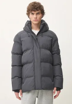 Superdry geaca barbati, culoarea gri, de iarna, M5011901A-PIJ imagine