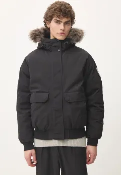 Superdry geaca barbati, culoarea negru, de iarna, M5011930A-12A imagine