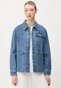 Superdry geaca din denim de tranzitie, W5011926A-2FZ imagine