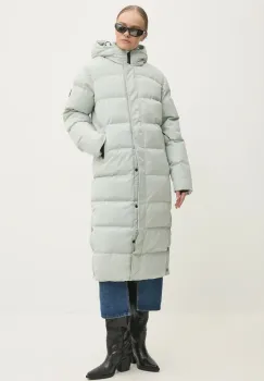 Superdry geaca femei, culoarea gri, de iarna, W5011738A-2WW imagine