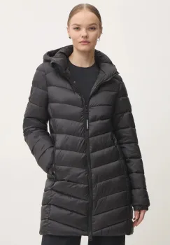 Superdry geaca femei, culoarea negru, de tranzitie, W5011719A-02A imagine