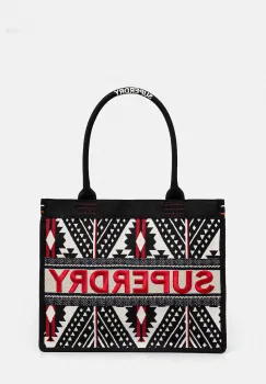 Superdry geanta culoarea negru, W9110411A-61A imagine
