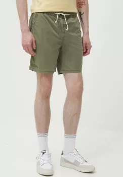 Superdry pantaloni scurti barbati, culoarea verde imagine