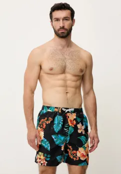 Superdry pantaloni scurti de baie culoarea negru, M3010242A-F4J imagine