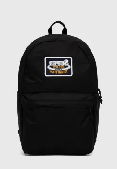 Superdry rucsac femei, culoarea negru, mare, cu imprimeu, W9110383A-02A imagine