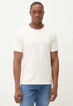 Superdry tricou din bumbac barbati, culoarea alb, uni, M1012208A-ICF imagine
