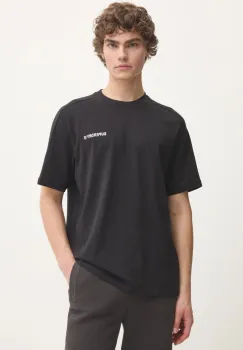 Superdry tricou din bumbac barbati, culoarea negru, cu imprimeu, M1012083A-02A imagine