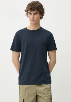 Superdry tricou din bumbac culoarea bleumain, neted, M1012226A-98T imagine