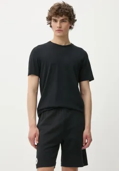 Superdry tricou din bumbac culoarea negru, neted, M1012226A-12A imagine