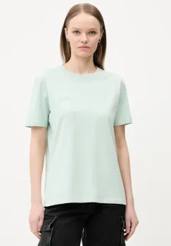 Superdry tricou din bumbac femei, culoarea verde, W1011644A-1WM imagine