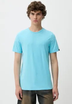 Superdry tricou din bumbac uni, M1012140A-F7Q imagine