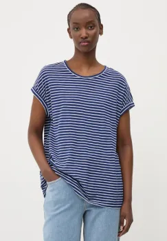 Superdry tricou femei, culoarea albastru marin, W1011647A-IBX imagine