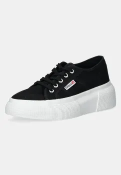 Superga tenisi BUBBLE culoarea negru, S2132LW imagine
