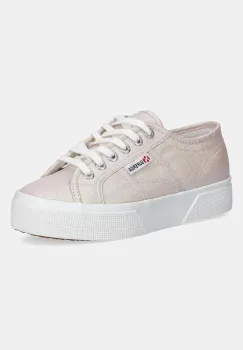 Superga tenisi PLATFORM LAME culoarea portocaliu, S6128SW imagine