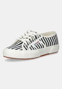 Superga tenisi STRIPES PRINT culoarea bleumarin, S8148TW imagine