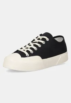 Superga tenisi WORKS LOW CUT COTTON CANV culoarea negru, S51347W imagine