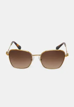 Swarovski ochelari de soare MILLENIA femei, culoarea maro, 5706557 imagine