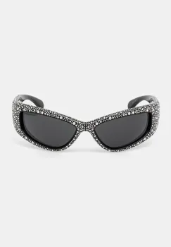 Swarovski ochelari de soare SUBLIMA femei, culoarea negru, 5706558 imagine
