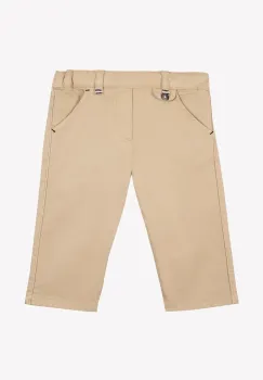 Tartine et Chocolat pantaloni copii culoarea bej, neted, CA22041 imagine