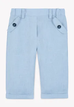 Tartine et Chocolat pantaloni de in pentru bebelusi neted, CA22061 imagine