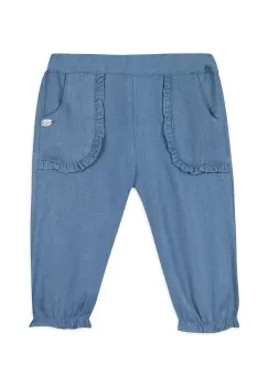 Tartine et Chocolat pantaloni din bumbac pentru bebelusi neted imagine