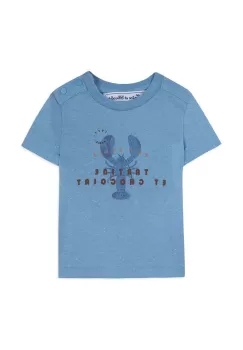 Tartine et Chocolat tricou bebe cu imprimeu imagine