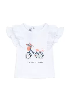 Tartine et Chocolat tricou bebe culoarea bej imagine