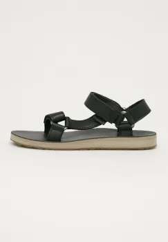 Teva Sandale de piele femei, culoarea negru imagine