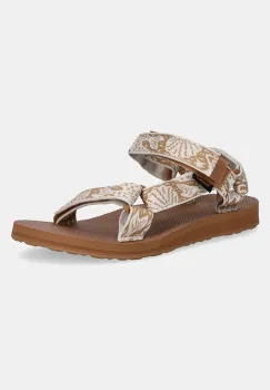 Teva sandale femei, culoarea bej imagine