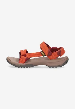 Teva sandale Terra Fi Lite Suede femei, culoarea portocaliu 1124035.LNG-mlc imagine