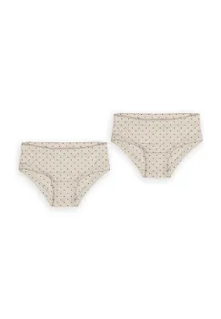 That's mine chiloti copii Evy 2-pack culoarea bej imagine