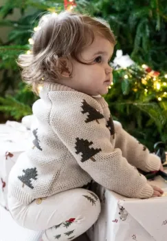 That's mine pulover de bumbac pentru copii Fabian culoarea bej, 128395 imagine