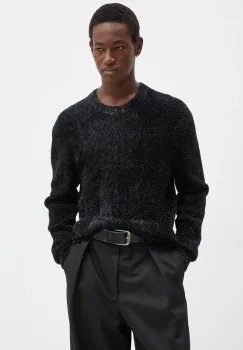 The Kooples pulover de casmir culoarea negru, light, HPUL29023K imagine