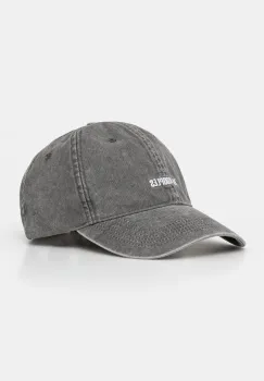 The Kooples sapca de baseball din bumbac culoarea gri, uni, AMHA30013K imagine