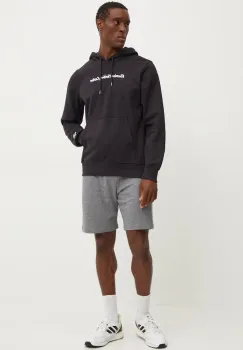 The North Face bluza Climb barbati, culoarea negru, cu gluga, cu imprimeu, NF0A8AZV42I1 imagine
