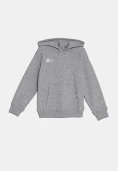 The North Face bluza copii ESSENTIAL OVERSIZED HOODIE culoarea gri, cu gluga, melanj, NF0A89HADYX1 imagine