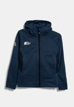 The North Face bluza copii MOUNTAIN ATHLETICS FULL ZIP HOODIE cu gluga, uni, NF0A89HZ8K21 imagine