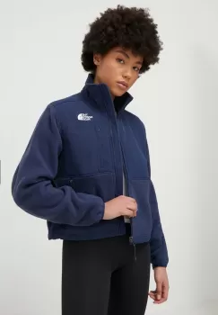 The North Face bluza femei, culoarea albastru marin imagine