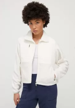 The North Face bluza femei, culoarea bej, neted imagine