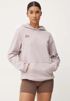 The North Face bluza Natural Dye Hoodie femei, culoarea violet, cu gluga, neted, NF0A89CD9OY1 imagine