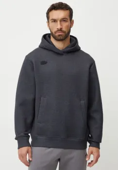 The North Face bluza Pull-on Hoodie barbati, culoarea negru, cu gluga, neted, NF0A8AMBKS71 imagine