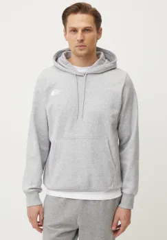 The North Face bluza Simple Dome barbati, culoarea gri, cu gluga, cu imprimeu, NF0A89FCDYX1 imagine