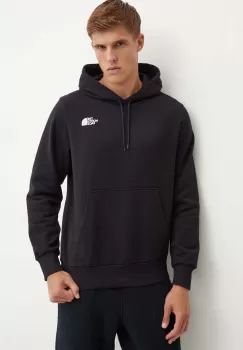 The North Face bluza Simple Dome Hoodie barbati, culoarea negru, cu gluga, cu imprimeu, NF0A89FCJK31 imagine